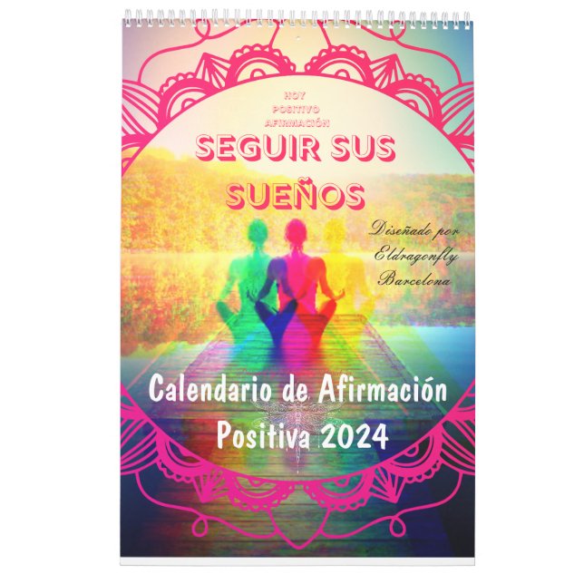 Calendário de Afirmação Positiva 2024 (Español) (Verso)