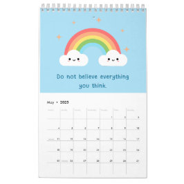 Calendário de Afirmações Positivas Motivacionais K