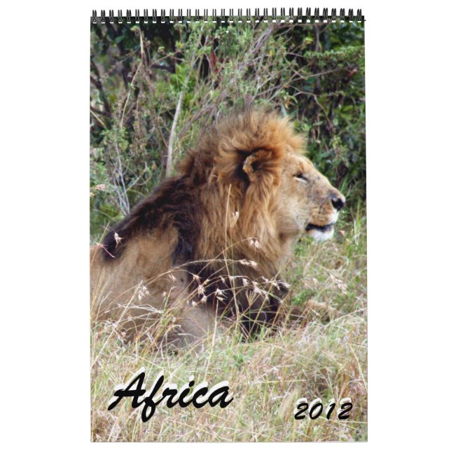 calendário de áfrica 2012 (Capa)