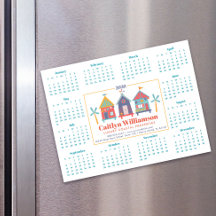 Calendário de Agente Imobiliário 2026 Casa de Prai