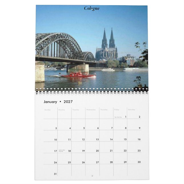 Calendário de Alemanha 2012 (Jan 2027)