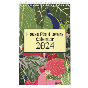 Calendário de Amantes de Planta da Casa
