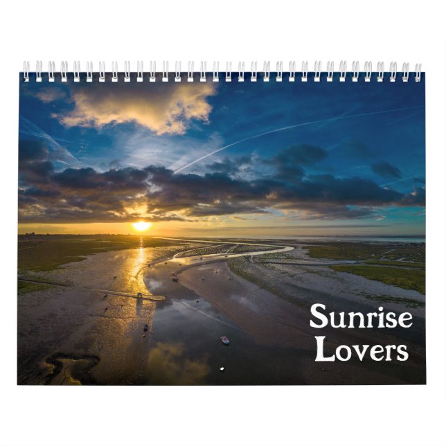 Calendário de Amantes do Sunrise (Capa)