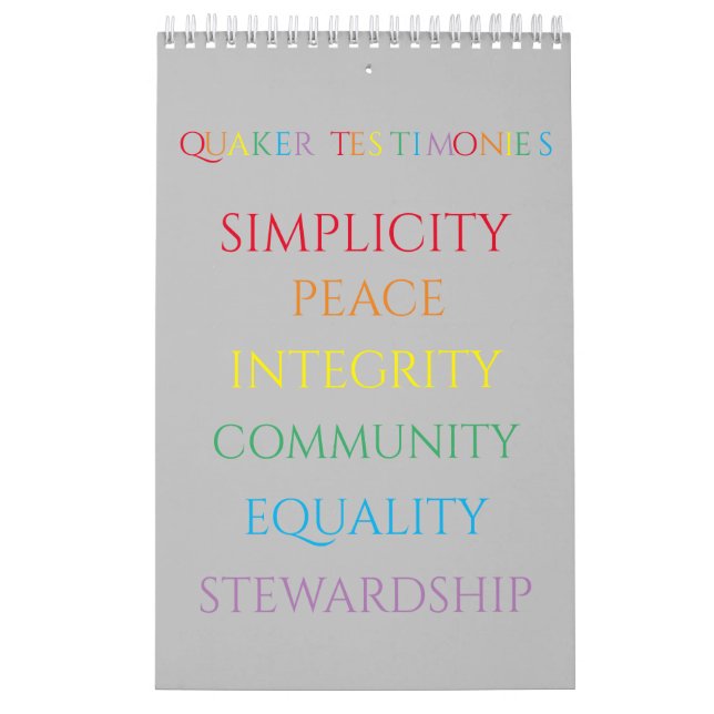 Calendário de Amigos (Quaker) 2023 (Capa)