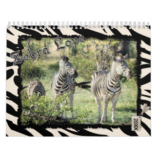 Calendário de Amor de Zebra 2021