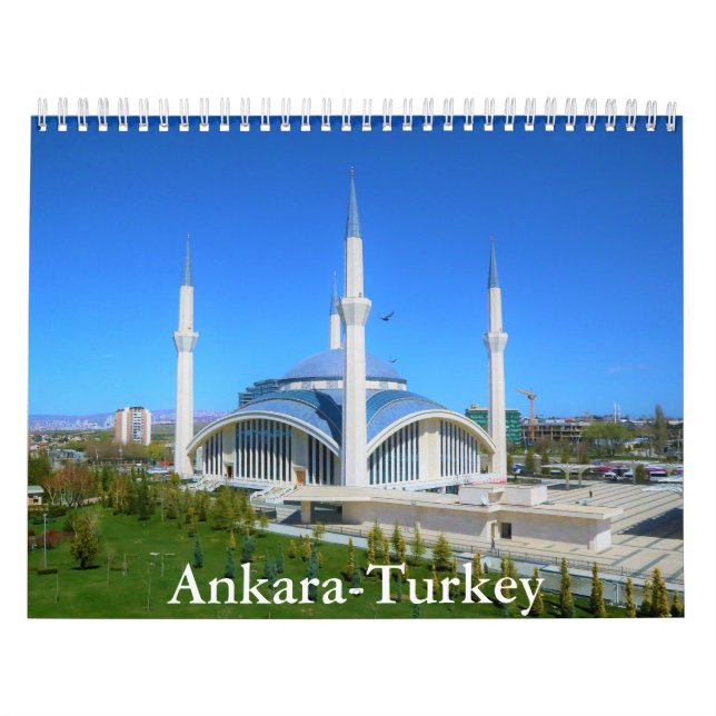 Calendário de Ancara-Turquia (Capa)