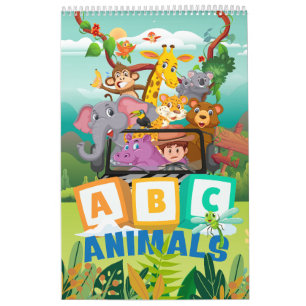 Calendário de Animais ABC