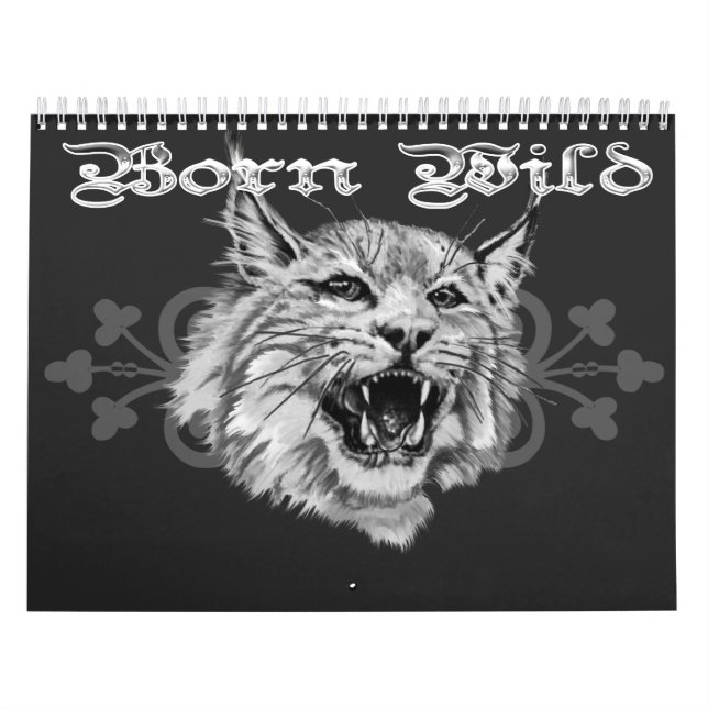 Calendário de Animais Selvagens para aqueles que t (Capa)