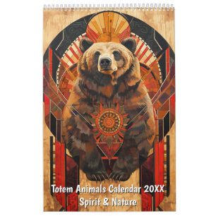 Calendário de Animais Totem 2026 – Espírito & Natu