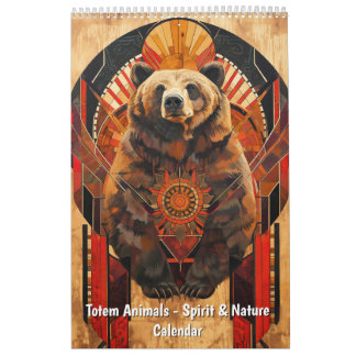 Calendário de Animais Totem – Espírito & Natureza