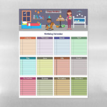 Calendário de Aniversário