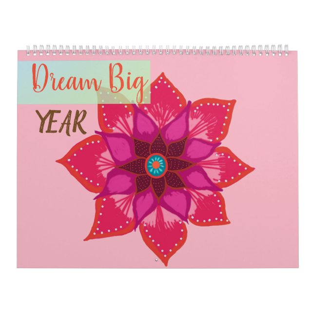 Calendário de Ano Novo da Mente Positiva (Capa)