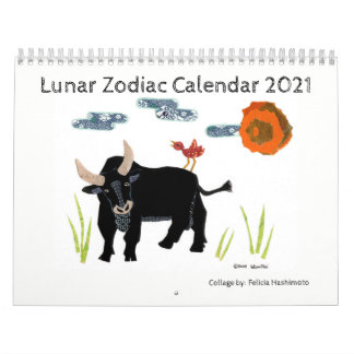 Calendário de Ano Novo do Zodíaco 2021