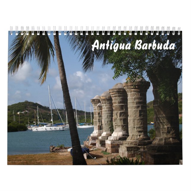 Calendário de Antígua Barbuda (Capa)