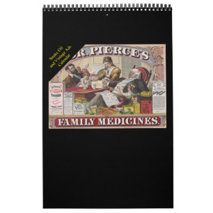 Calendário de Anúncios do Cobra Oil and Vintage