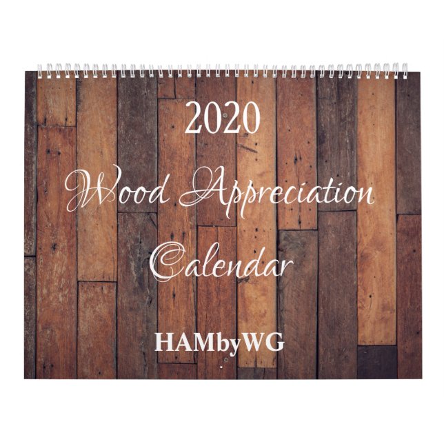 Calendário de Apreciação de Madeira HAMbyWG (Capa)