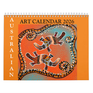 CALENDÁRIO DE ARTE AUSTRALIANO 2026 