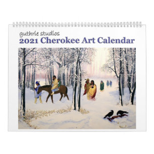 Calendário de Arte Cherokee 2021