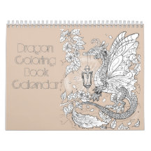 Calendário de Arte da Linha do Dragão Branco e Pre