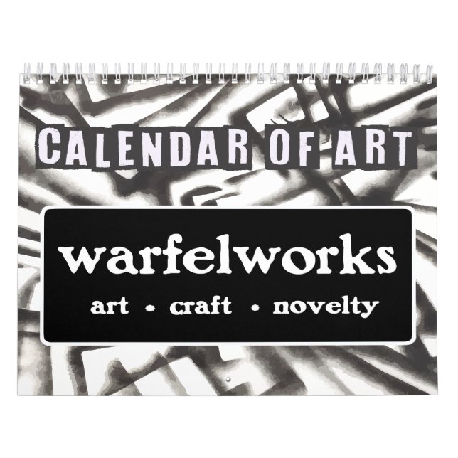 Calendário de Arte da Warfelworks para 2025 (Capa)