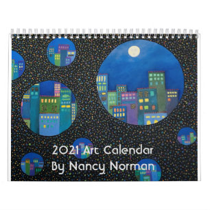 Calendário de arte de 2021 de Nancy Norman