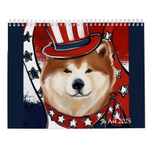 CALENDÁRIO DE ARTE DE AKITA 