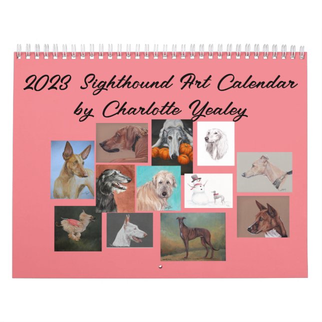 Calendário de Arte de Cão-Avisa 2023 (Capa)