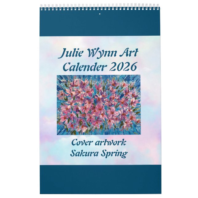 Calendario de arte de Julie Wynn (Capa)