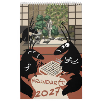 Calendário de Arte de Possums Absurdos 2027