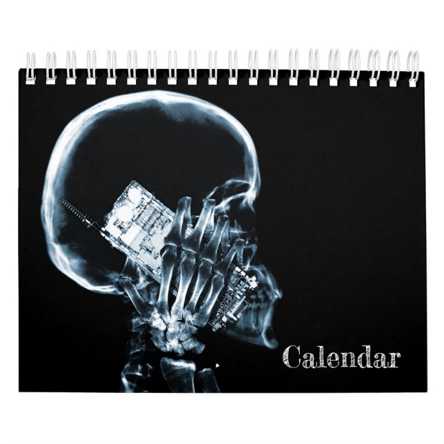 Calendário de Arte de Raios X 2 - Azul (Capa)