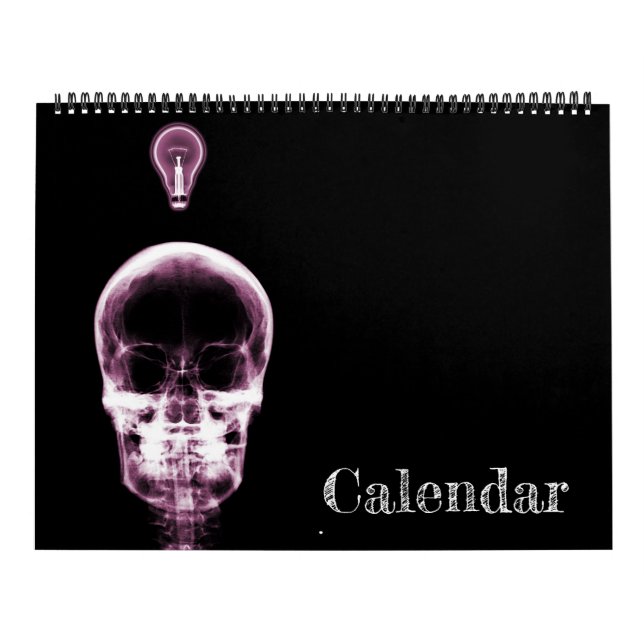 Calendário de Arte de Raios X 3 - Rosa (Capa)