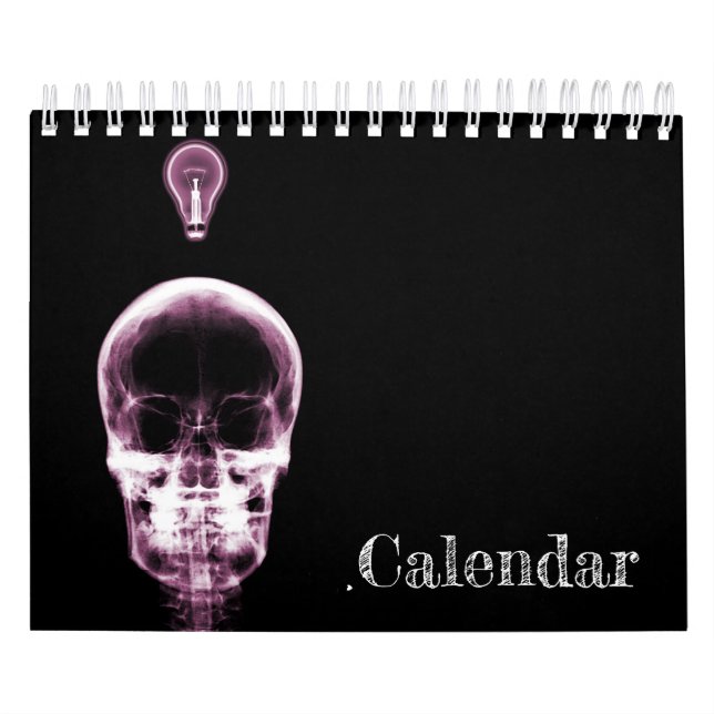 Calendário de Arte de Raios X 3 - Rosa (Capa)