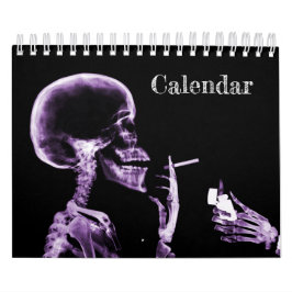 Calendário de Arte de Raios X 4 - Roxo