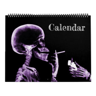 Calendário de Arte de Raios X 4 - Roxo