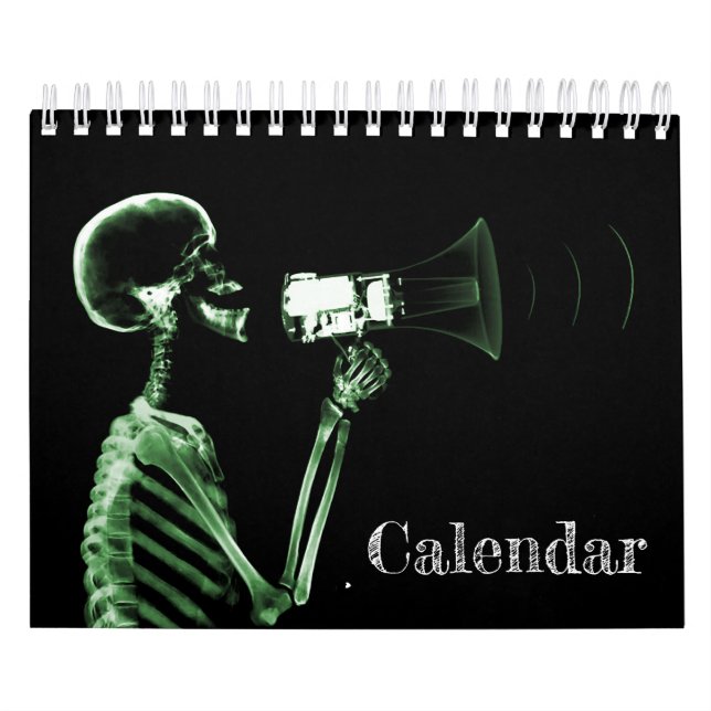 Calendário de Arte de Raios X 5 - Verde (Capa)