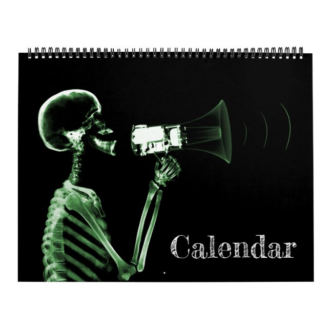 Calendário de Arte de Raios X 5 - Verde (Capa)