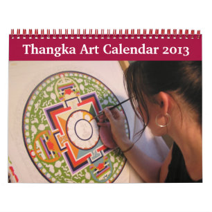 Calendário de Arte de Thangka 2013