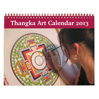 Calendário de Arte de Thangka 2013