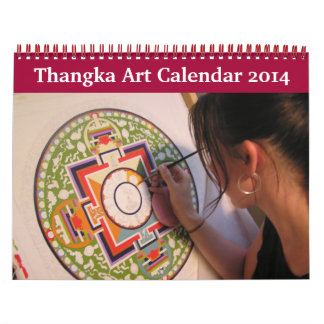 Calendário de Arte de Thangka 2014