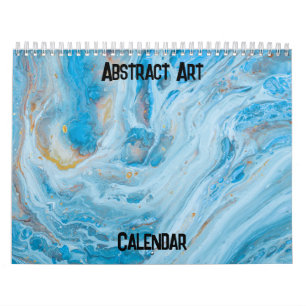 Calendário de Arte do Abstrato original