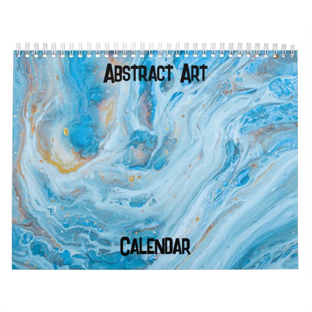 Calendário de Arte do Abstrato original (Capa)
