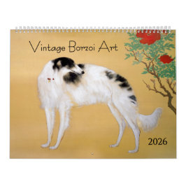 Calendário de Arte do Borzoi de 2026