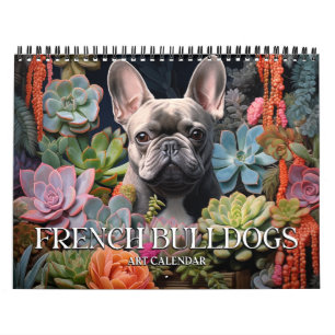 Calendário de Arte do Bulldog Francês 2027