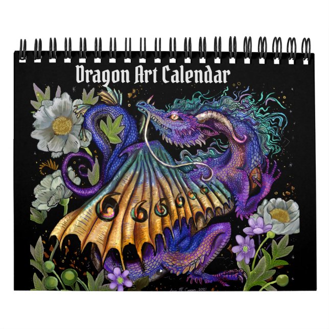 Calendário de Arte do Dragão (Capa)