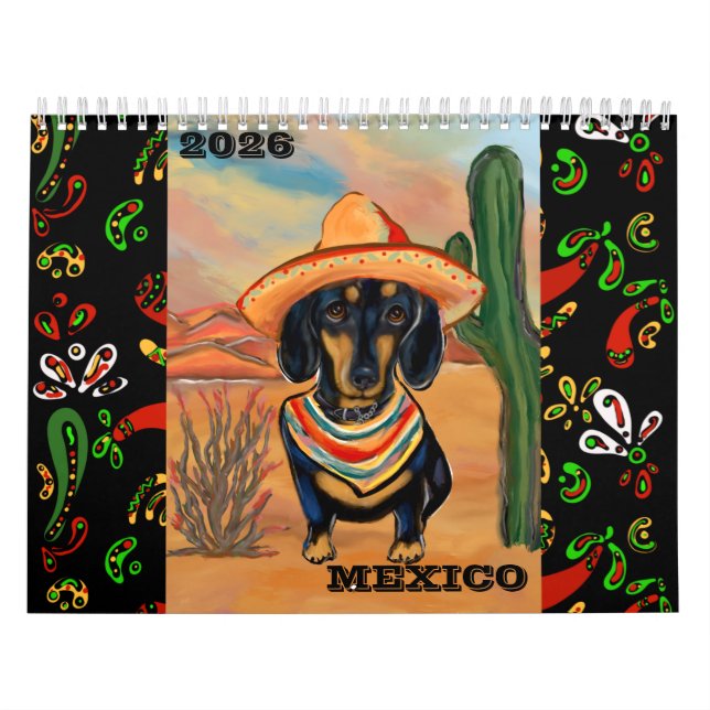 CALENDÁRIO DE ARTE DO MÉXICO 2026 (Capa)