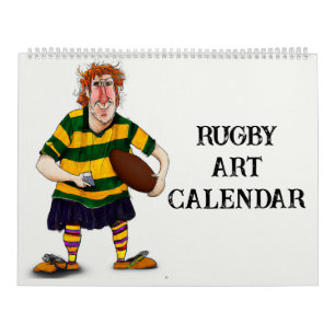 Calendário de Arte do Rugby