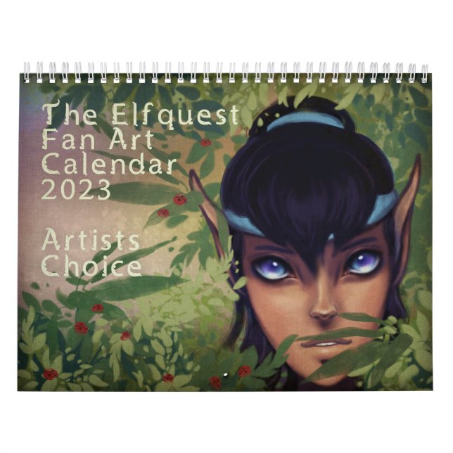 Calendário de Arte do Ventilador Elfquest 2023 (Capa)