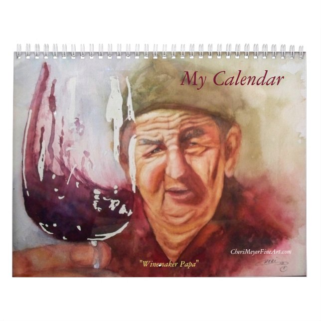 Calendário de Arte do Vinho (Capa)