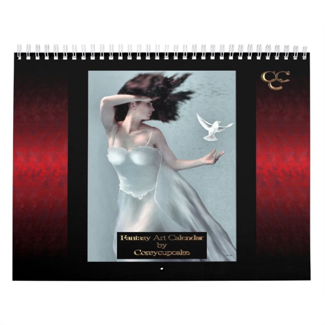 Calendário de Arte Fantasia (Capa)