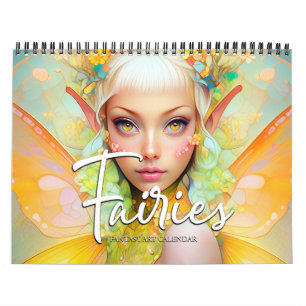 Calendário de Arte Fantasia de Fadas 2027